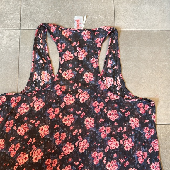 Free People Long Racer Back Tank Top - Picture 9 of 10